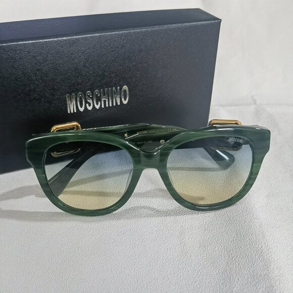 Moschino Accessories - Moschino Green Gradient Sunglasses For Men And Women